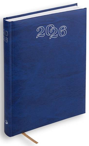 Kalendarz / Terminarz 2026 A5 STANDARD - granatowy