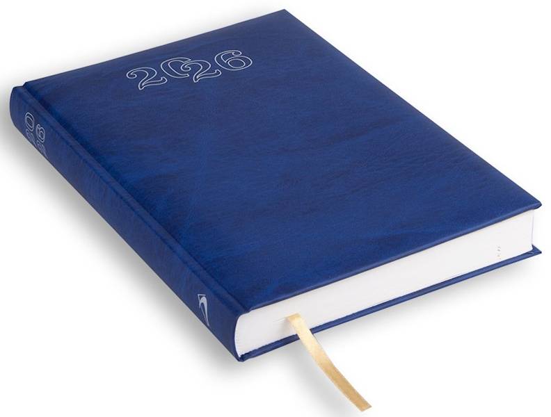 Kalendarz / Terminarz 2026 A5 STANDARD - granatowy