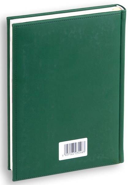 Kalendarz / Terminarz 2026 A5 PRINT - zielony