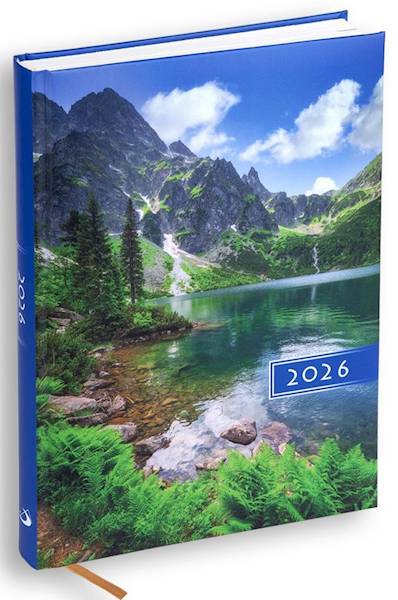 Kalendarz / Terminarz 2026 A5 KOLOROWY - krajobraz