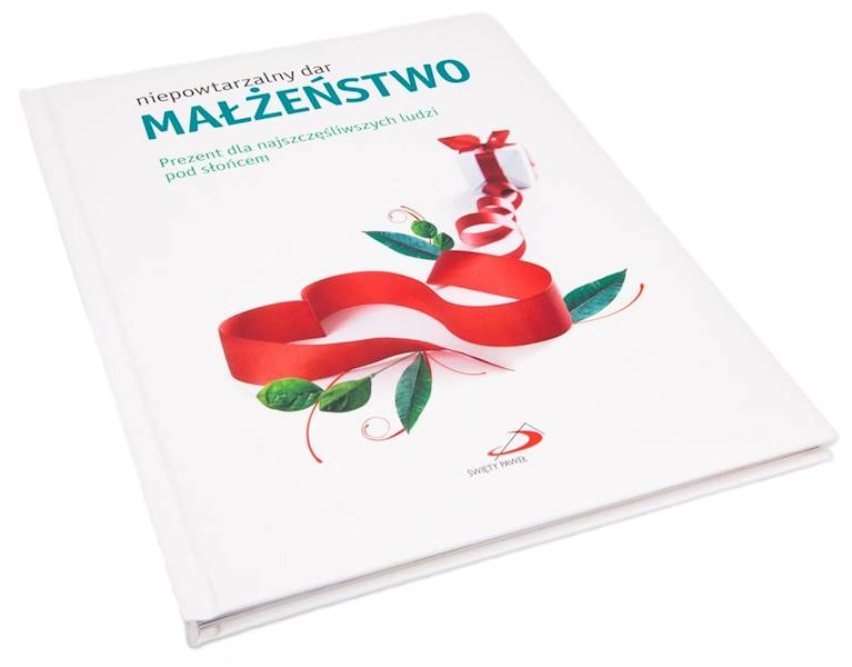 Album dla MAŁŻONKÓW: MAŁŻEŃSTWO - niepowtarzalny dar. Prezent dla najszczęśliwszych ludzi