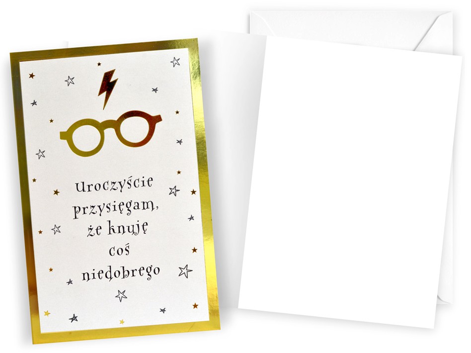 Karnet z kopertą: Urodziny dziecięce (Harry Potter) DHS-016