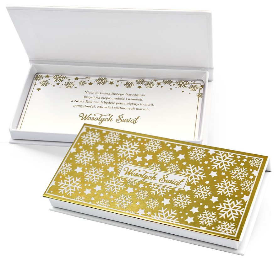 Pudełko ozdobne na banknoty Boże Narodzenie MB-008