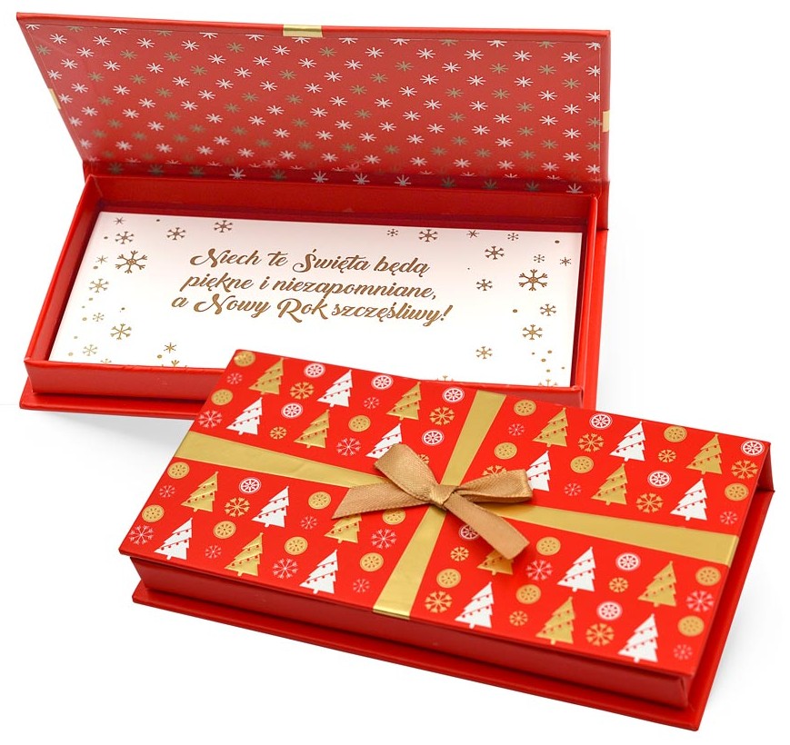 Pudełko ozdobne na banknoty Boże Narodzenie MB-009