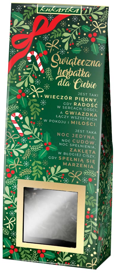 Herbata kukartka Boże Narodzenie "Zaczarowane Święta" SG-363