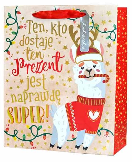 Torba prezentowa Boże Narodzenie 33x45,6x15 cm QXL-221 wzór 2