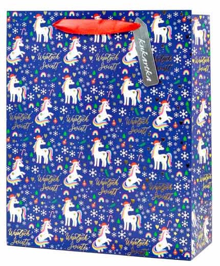 Torba prezentowa dziecięca Boże Narodzenie 33x45,6x15 cm QXL-223 wzór 3