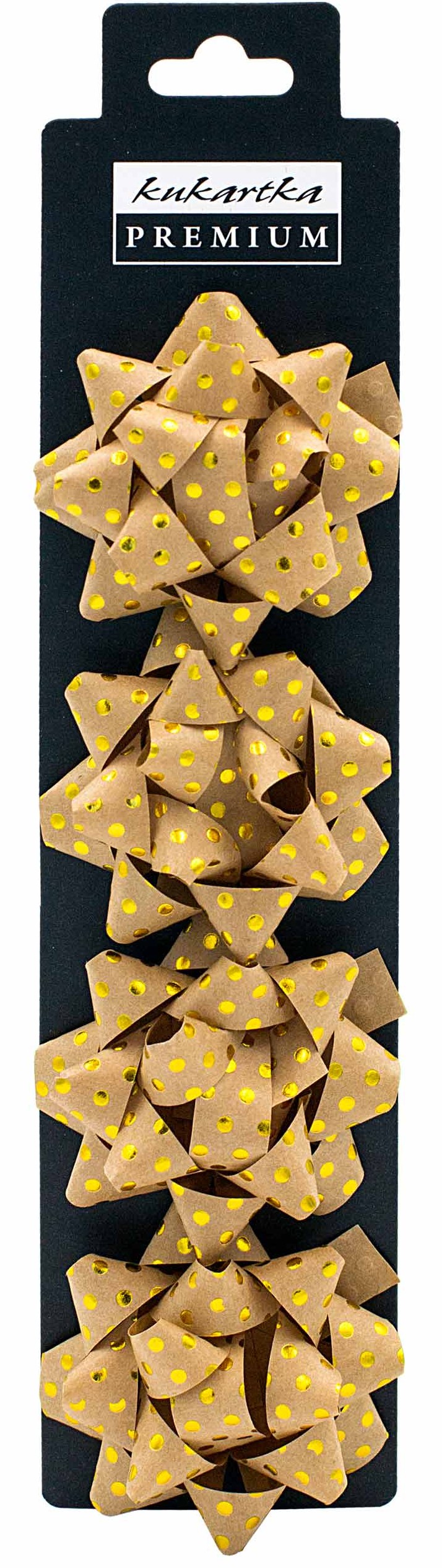 Kokardy ozdobne kukartka 4 szt. ZKO-008