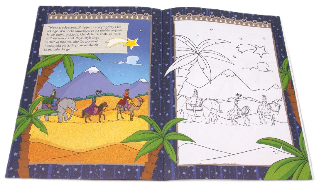 Stajenka pełna cudów. Kolorowanka z naklejkami - Praca zbiorowa