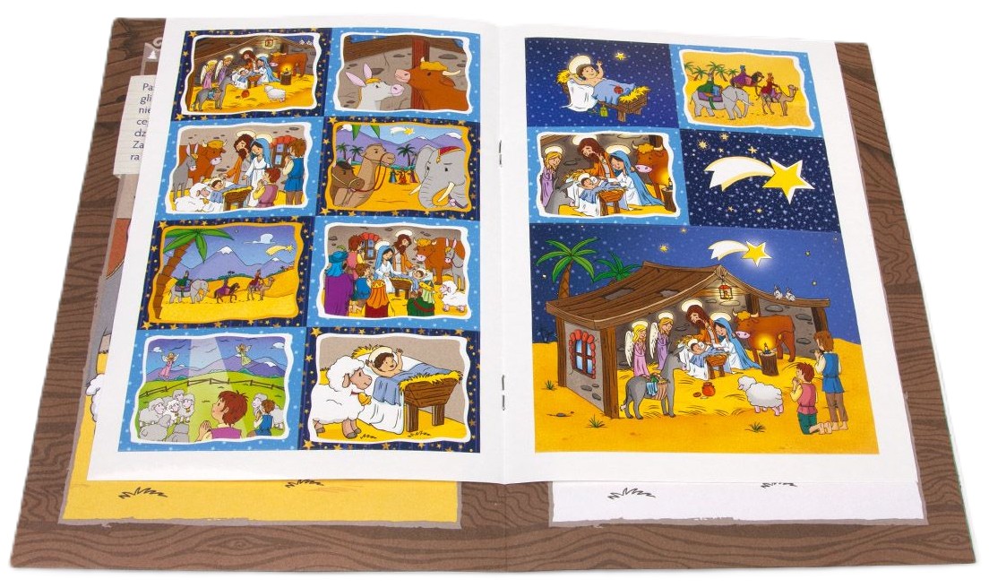 Stajenka pełna cudów. Kolorowanka z naklejkami - Praca zbiorowa