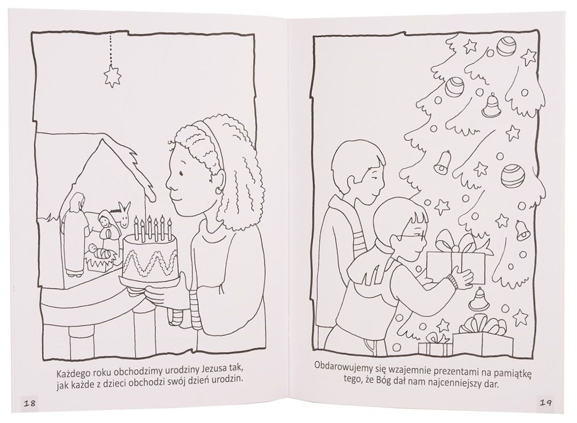 BOŻE NARODZENIE. Kolorowanka z zabawami - Praca zbiorowa