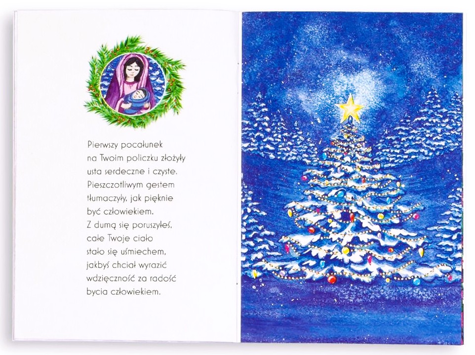 DZIECIĘ, KTÓRE SZUKA TWOJEGO SERCA - Bożonarodzeniowe życzenia (Święta Rodzina)