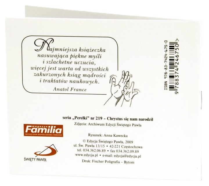 PEREŁKA 219: Chrystus się nam narodził - Beata Fabiś