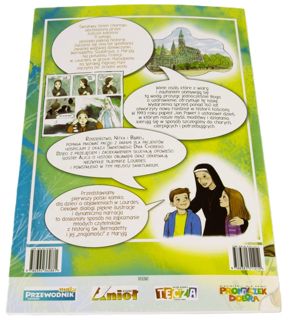 Komiks: LOURDES. Historia dziewczynki, która zaufała Niepokalanej