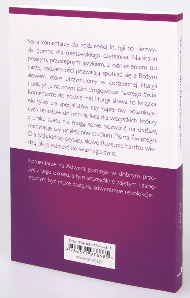 ADWENT. Komentarze do codziennej liturgii słowa - Praca zbiorowa