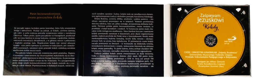 Kolędy: Zaśpiewam Jezuskowi - "Sinfonia Academica" (CD)