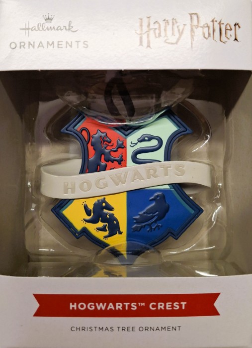 Zawieszka choinkowa Hallmark ORNAMENTS: HARRY POTTER - Herb Hogwartu