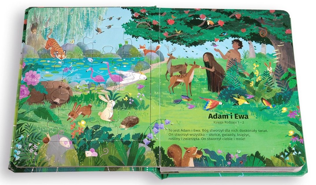 Moja pierwsza BIBLIA z puzzlami - Else Kirstine Juhl