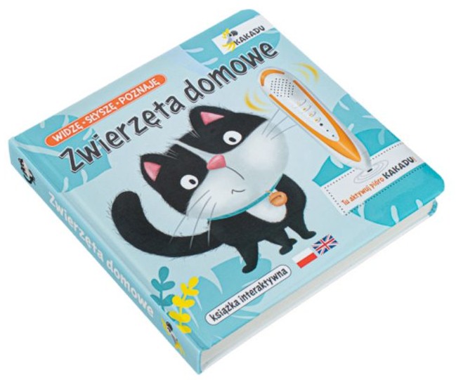 KAKADU: Zwierzęta domowe (książka interaktywna) - Agnieszka Matz