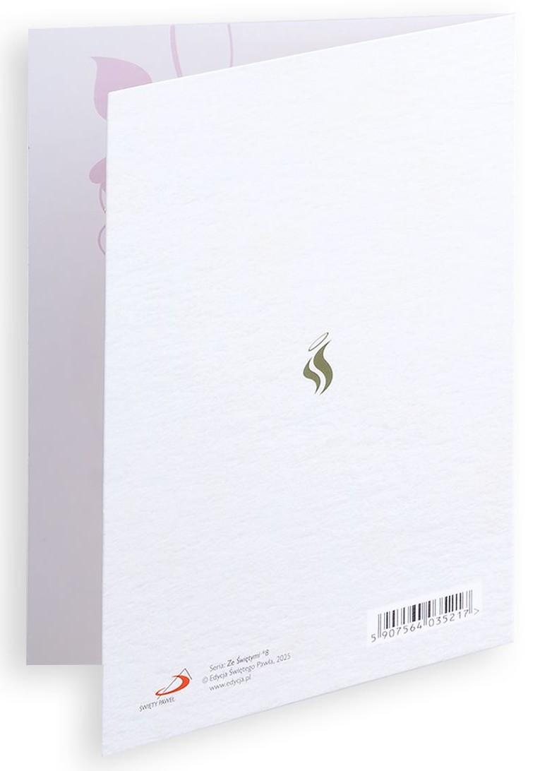 Karnet z kopertą: Ze Świętymi 8 - Życzę Ci opieki Świętego Judy Tadeusza