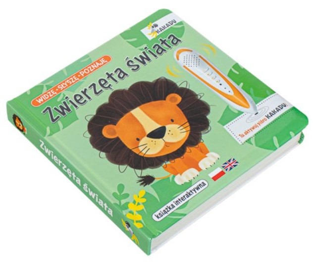 KAKADU: Zwierzęta świata (książka interaktywna) - Agnieszka Matz