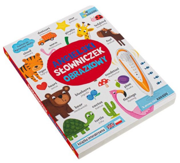 KAKADU: ANGIELSKI SŁOWNICZEK OBRAZKOWY (książka interaktywna) - Agnieszka Matz