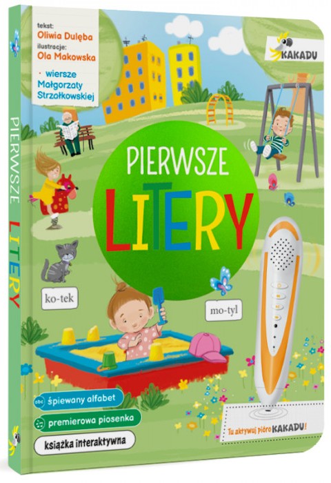 KAKADU: PIERWSZE LITERY (książka interaktywna) - Oliwia Dulęba