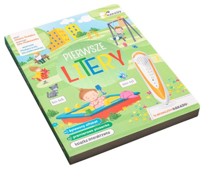 KAKADU: PIERWSZE LITERY (książka interaktywna) - Oliwia Dulęba