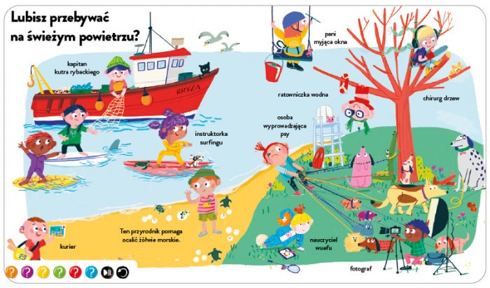 KAKADU: KIM ZOSTANĘ, GDY DOROSNĘ? (książka interaktywna) - Catherine Barr