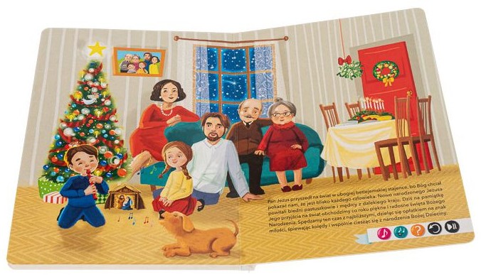 KAKADU: Boże Narodzenie z kolędami (książka interaktywna) - Magdalena Młodnicka