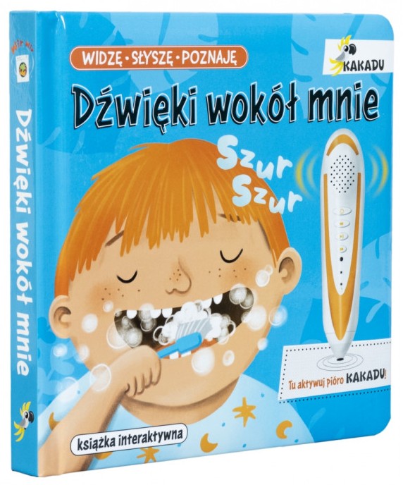 KAKADU: Dźwięki wokół mnie (książka interaktywna) - Magdalena Młodnicka