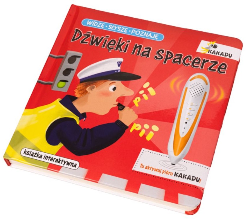 KAKADU: Dźwięki na spacerze (książka interaktywna) - Magdalena Młodnicka