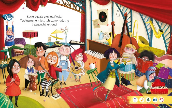 KAKADU: Wszystko gra! Poznajemy instrumenty muzyczne - Kasandra