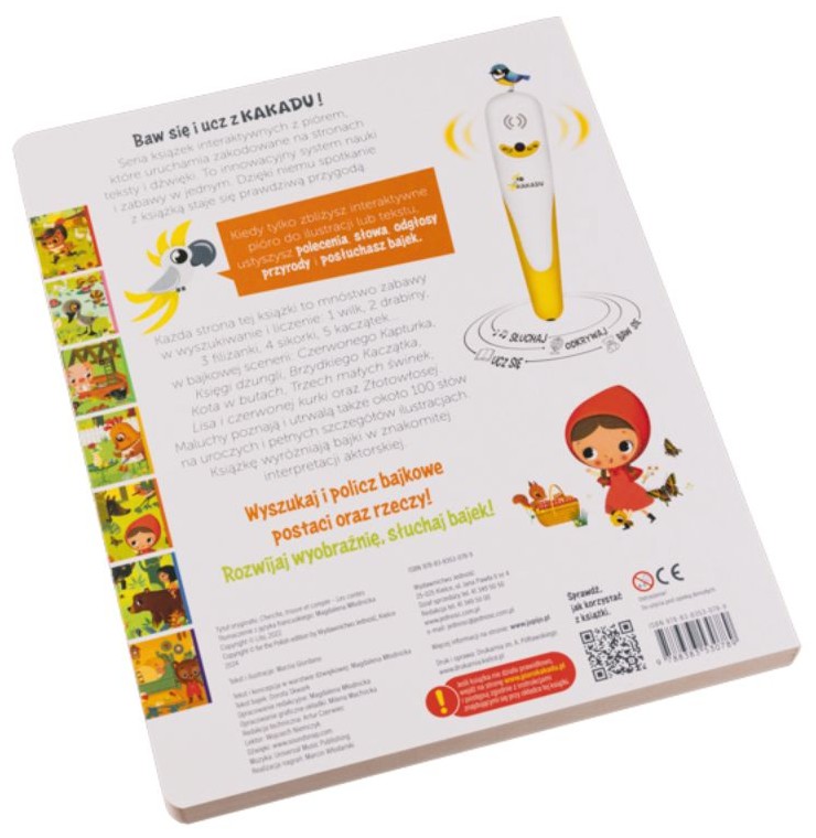KAKADU: Moje bajki. WYSZUKAJ I POLICZ (książka interaktywna) - Marzia Giordano