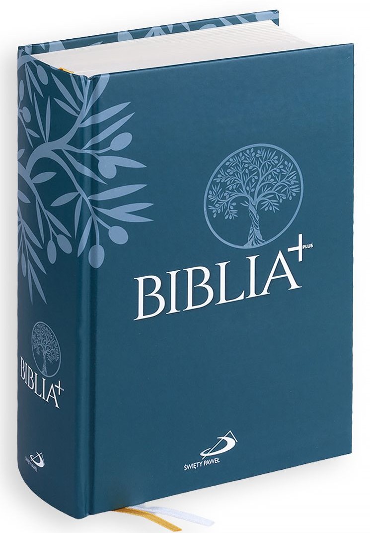 BIBLIA PLUS. Pismo Święte czytane metodą skrutacji - oprawa twarda z paginacją, turkusowa