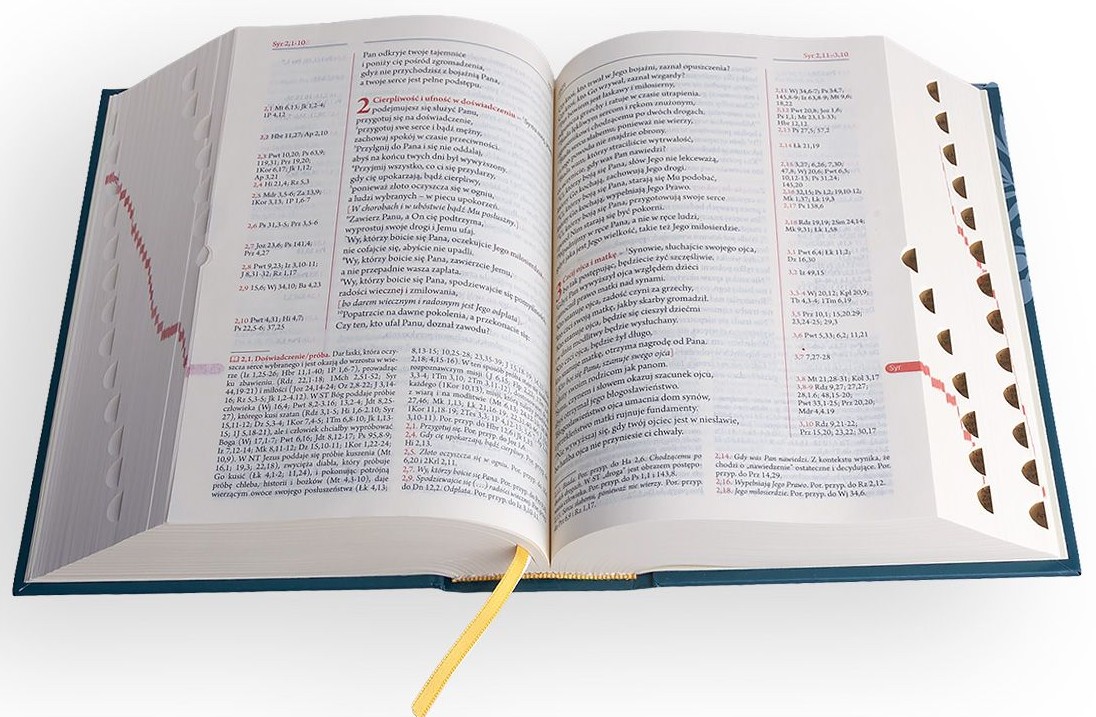 BIBLIA PLUS. Pismo Święte czytane metodą skrutacji - oprawa twarda z paginacją, turkusowa