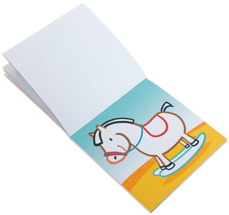 Kolorowanka z Brokatem: Zabawki - Ola Makowska