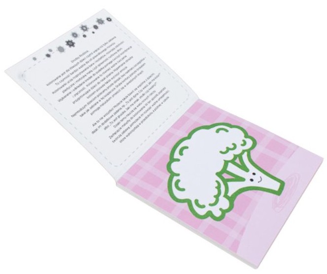 Kolorowanka z Brokatem: Warzywniak - Ola Makowska