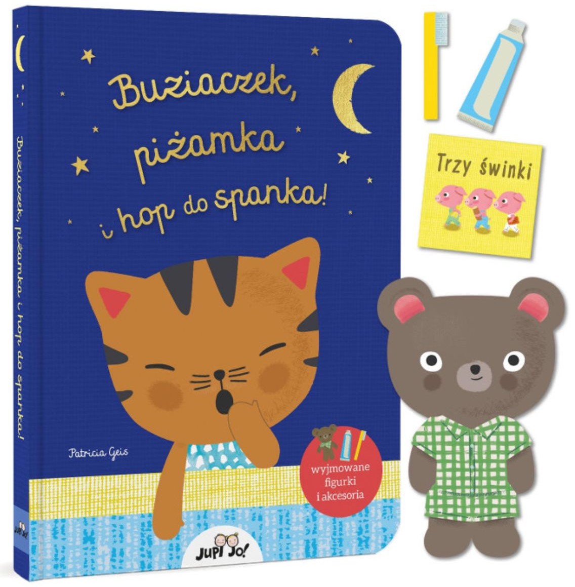 Buziaczek, piżamka i hop do spanka - Patricia Geis