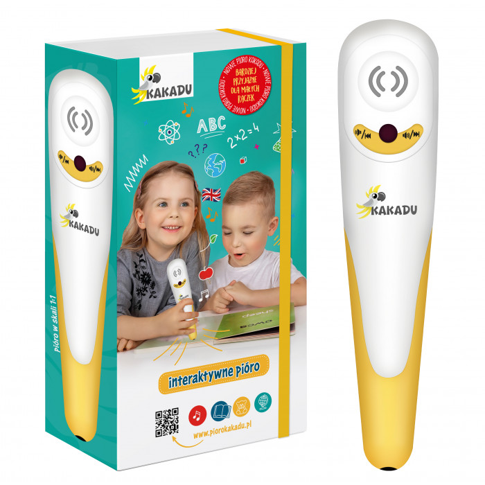 KAKADU: Mówiąca książka interaktywna "Pierwsze litery" + PIÓRO  - Oliwia Dulęba