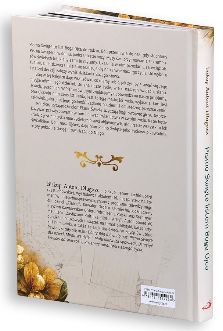 Pismo Święte listem Boga Ojca. Biblia dla rodzin - biskup Antoni Długosz