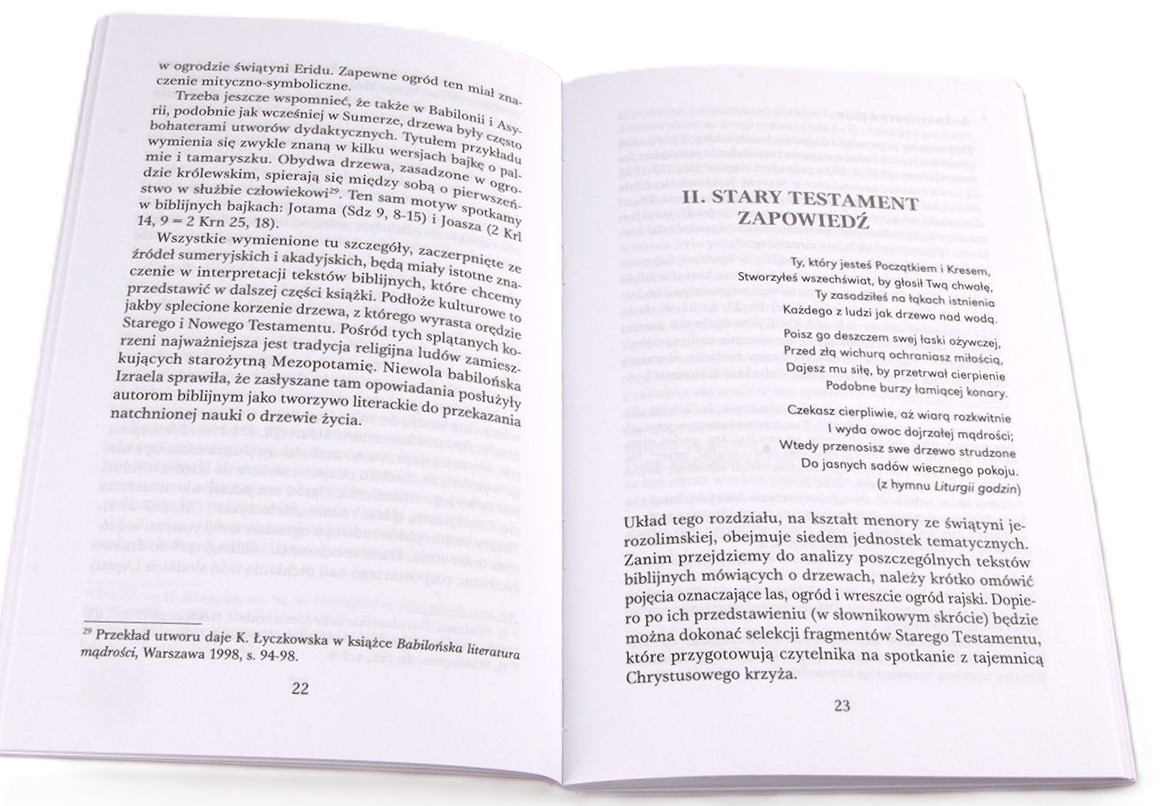 DRZEWO ŻYCIA W RAJSKIM OGRODZIE. Biblijne korzenie mistyki Krzyża - ks. Antoni Tronina