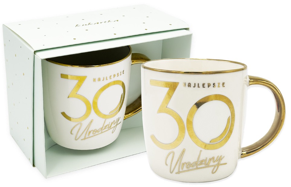 Kubek kukartka ELITE Urodziny 30 (trzydziestka) 350 ml EL-003