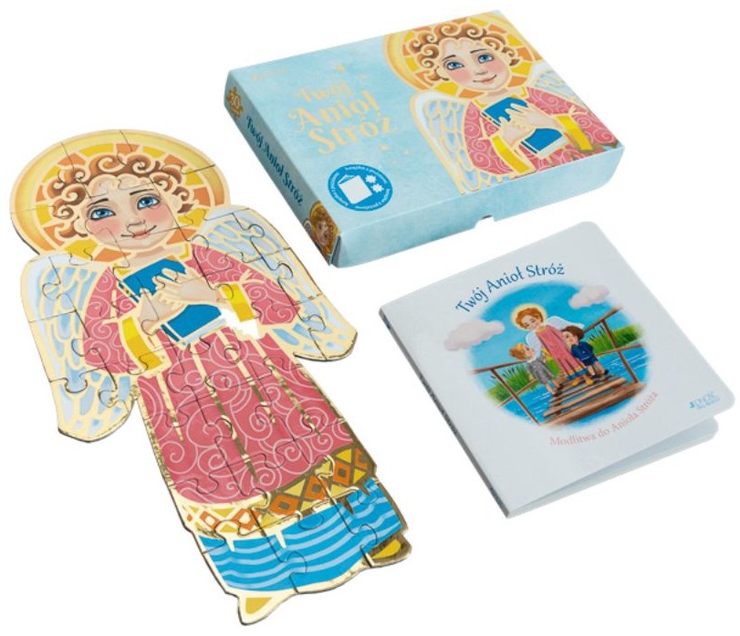 Książka z puzzlami: Twój Anioł Stróż - Ola Makowska