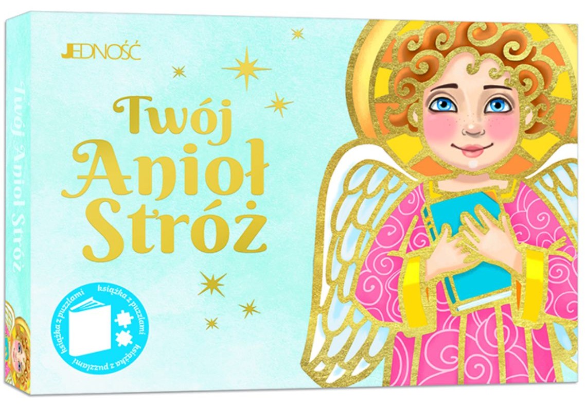 Książka z puzzlami: Twój Anioł Stróż - Ola Makowska