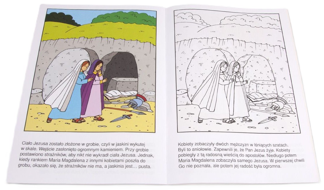 Wielkanoc. Kolorowanka z naklejkami - Praca zbiorowa