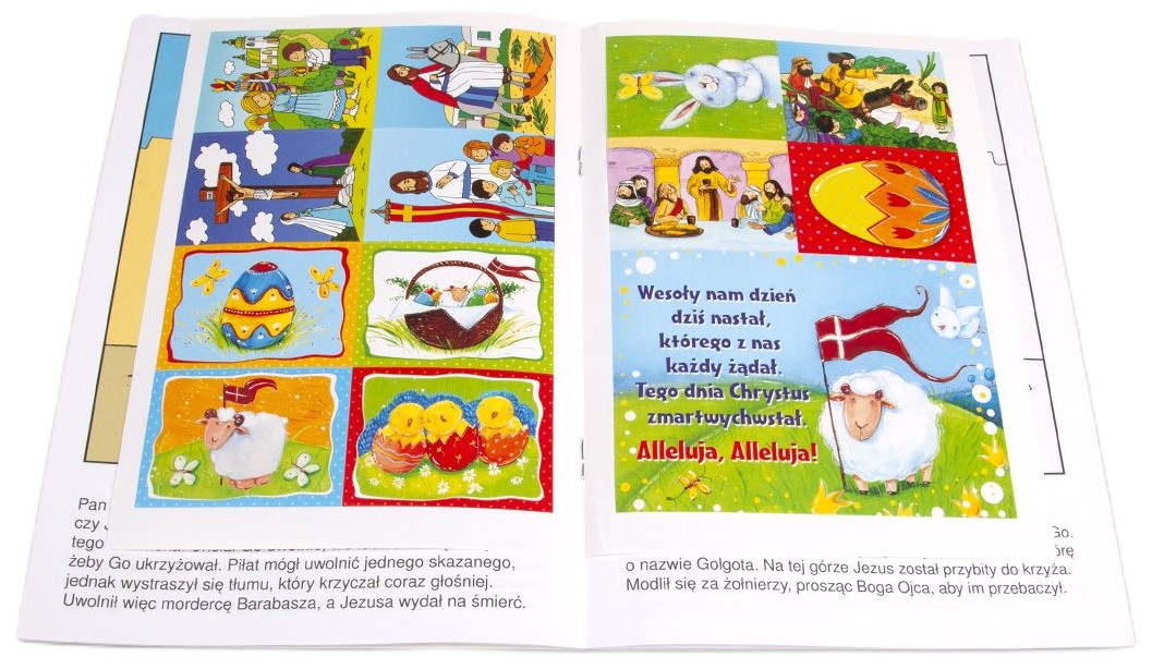 Wielkanoc. Kolorowanka z naklejkami - Praca zbiorowa