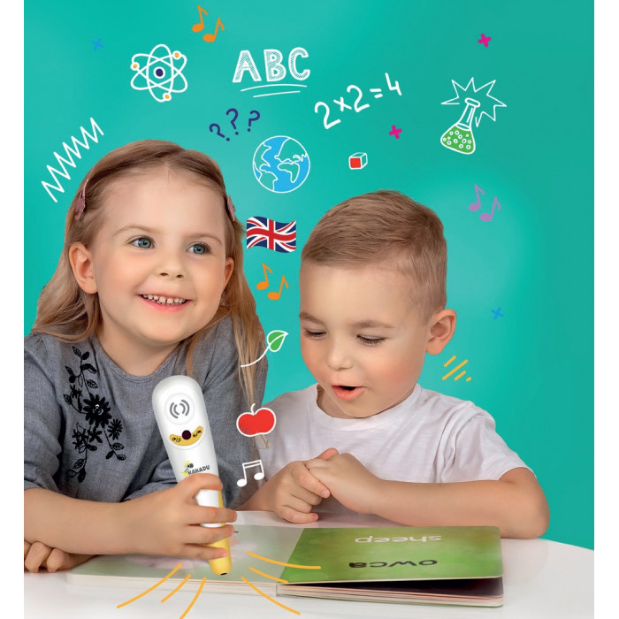 KAKADU: Mówiąca książka interaktywna "KIM ZOSTANĘ, GDY DOROSNĘ" + PIÓRO - Catherine Barr