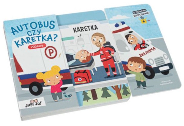 ROZSUWANKI-NIESPODZIANKI: AUTOBUS CZY KARETKA? Pojazdy - Magdalena Młodnicka