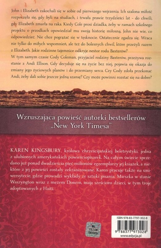 LOVE STORY - Karen Kingsbury